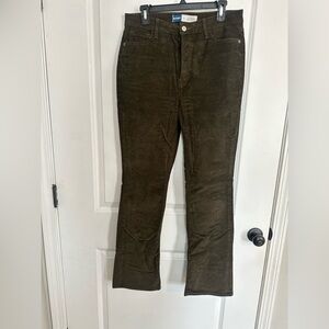 Old Navy women’s Dark Olive Corduroy Pants